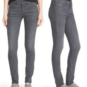 Rag‎ & Bone Grey Everett Skinny Jeans Size 31